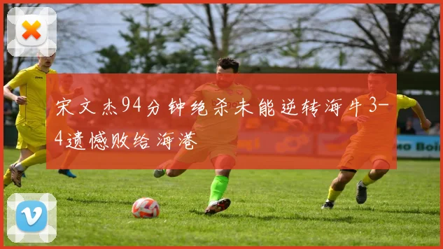宋文杰94分钟绝杀未能逆转海牛3-4遗憾败给海港